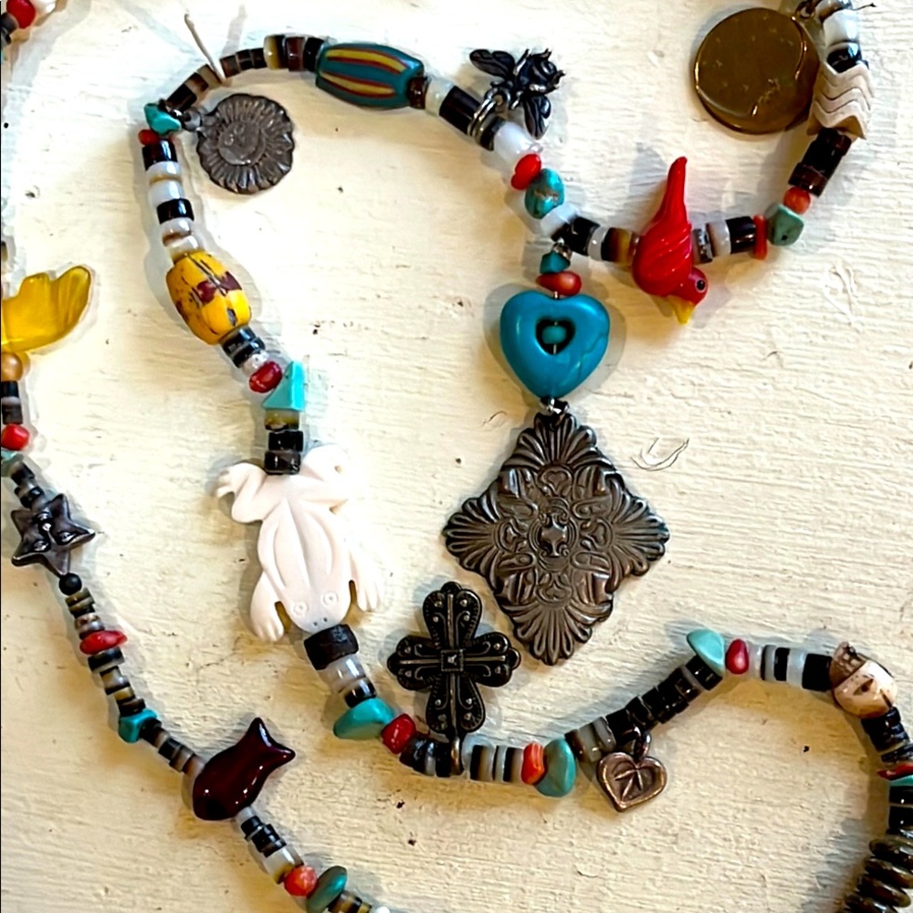 Santa Fe Style Fetish Necklace
